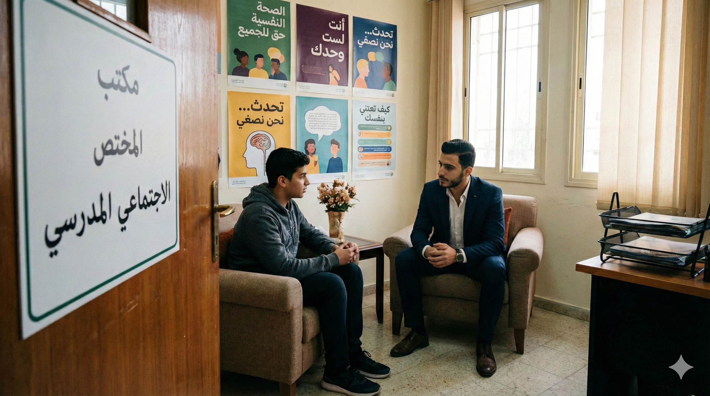 مكتب المختص الاجتماعي المدرسي